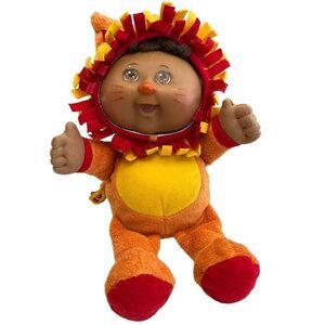 Cabbage Patch Kids CPK Brown or Black Lion Doll Stuffed Animal Brown Hair & Eyes